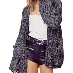 For Love and Lemons KNITZ Oversized Bell Sleeve Sweater